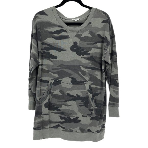 Splendid Dresses & Skirts - Splendid Green Camouflage Sweater Dress | Made in USA